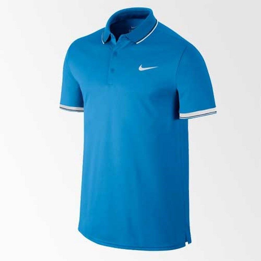 Áo thun thể thao nam Nike AS COURT POLO 644777-406 (Xanh)