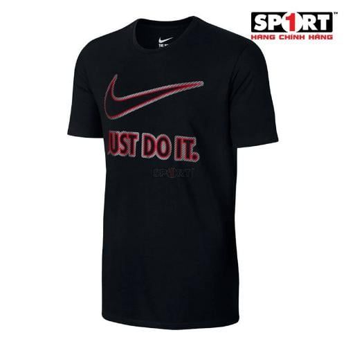 Áo thun thể thao nam AS NIKE TEE-EMBRD JDI 804979-010 (Đen)