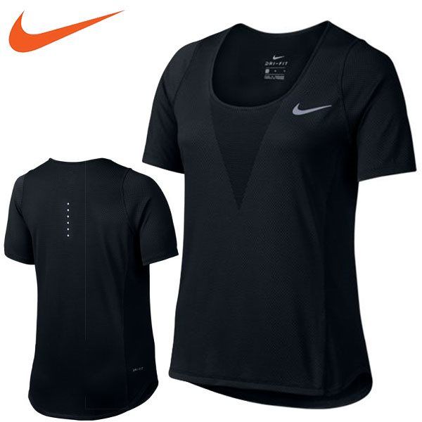 Áo thun thể thao nữ Nike AP RUNNING AS W NK ZNL CL RELAY TOP SS W 831513-010 ( Đen )