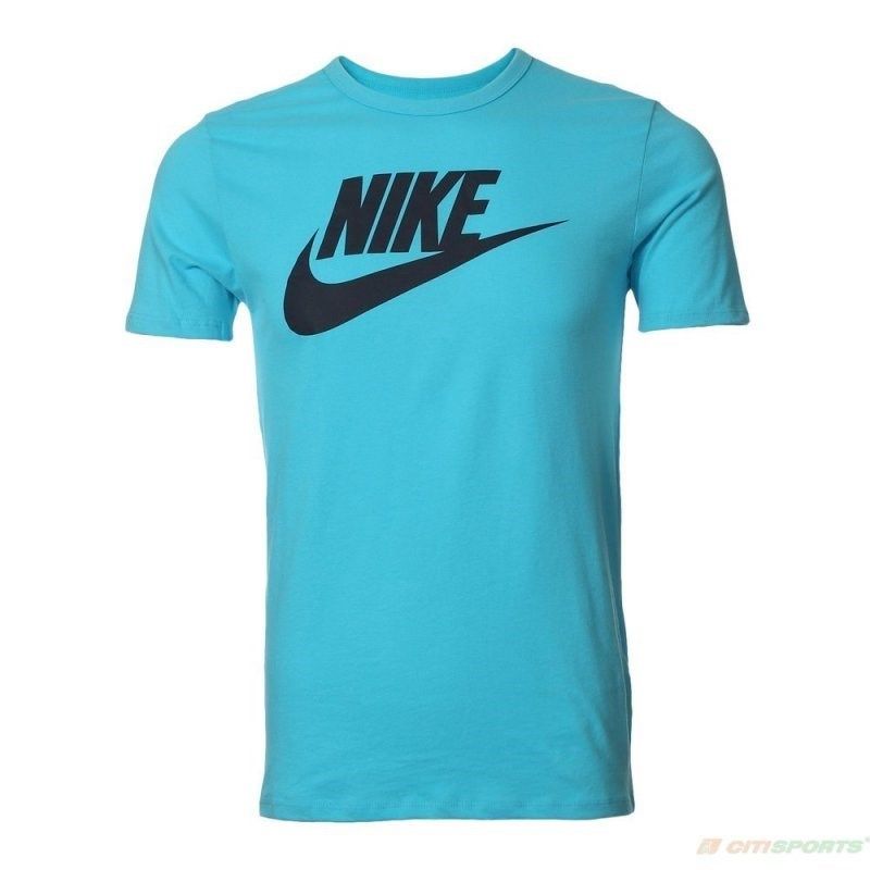 Áo thun thể thao nam Nike Futura Icon 696708-401 (Xanh)