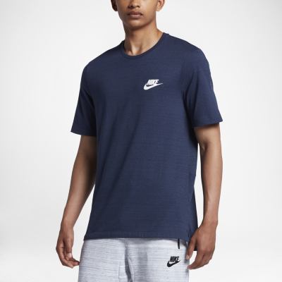 Áo thun thể thao nam Nike APP AS M NSW AV15 TOP SS KNIT 837011-429 (Blue)