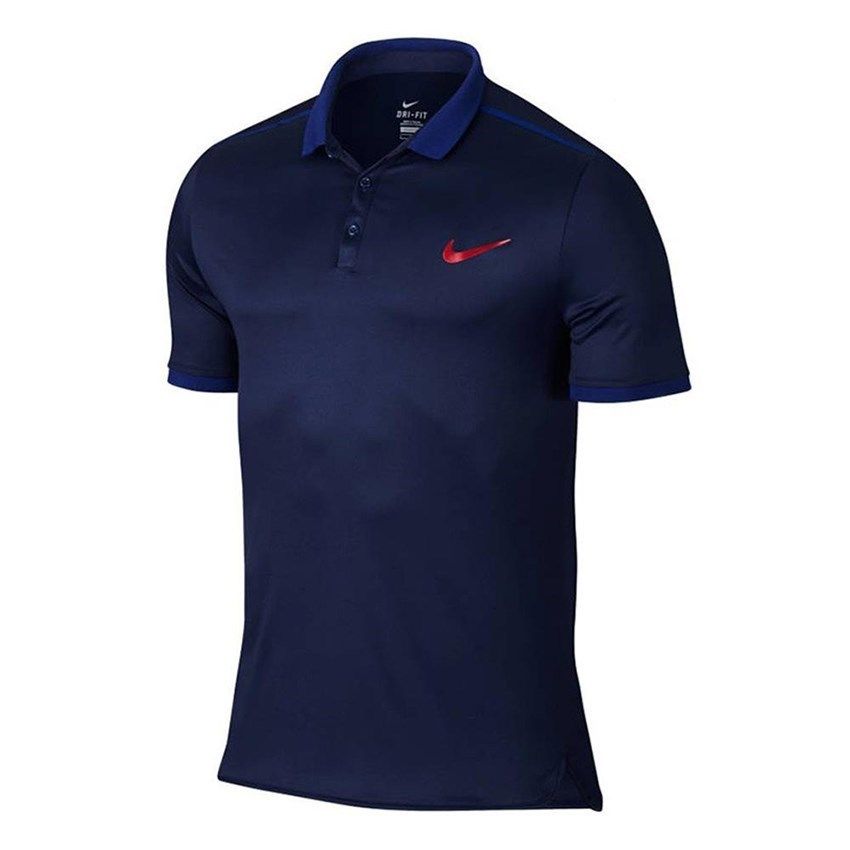 Áo thun thể thao nam Nike AS ADV SOLID POLO 728948-410 (Xanh)