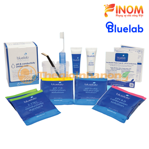 Bộ dụng cụ & dung dịch hiệu chuẩn pH & EC Bluelab Care Kit