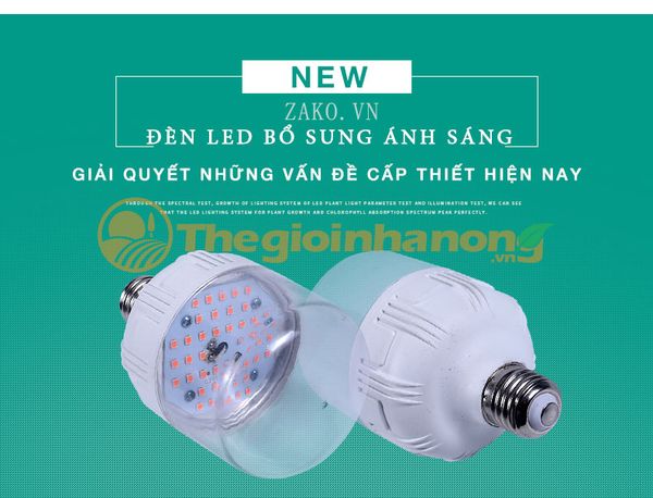 Đèn LED cho rau (Vegetables LED 15W)