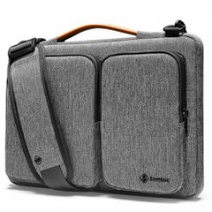 TÚI ĐEO TOMTOC A42 (USA) 360* SHOULDER BAGS MACBOOK PRO 13″NEW/MACBOOK AIR13″ 2019 GRAY