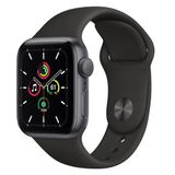 Apple Watch SE GPS 44mm MYDT2VN/A Space Gray Aluminium Case with Black Sport Band