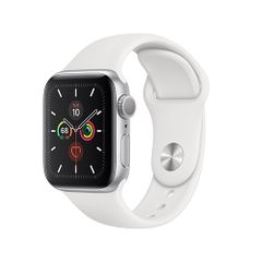 Apple Watch Series 5 GPS 40mm MWV62VN/A ( Silver Aluminum Case with White Sport Band)