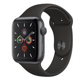 Apple Watch Series 5 GPS  44mm MWVF2VN/A (Space Gray Aluminum Case with Black Sport Band)