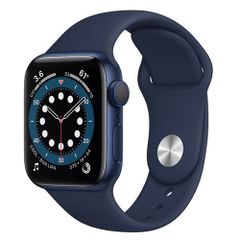 Apple Watch Series 6 GPS 44mm M00J3VN/A Blue Aluminium Case with Deep Navy Sport Band