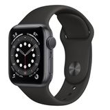 Apple Watch Series 6 GPS 40mm MG133VN/A Space Gray Aluminium Case with Black Sport Band