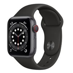 Apple Watch Series 6 GPS + Cellular 44mm MG2E3VN/A Space Grey Aluminium Case with Black Sport Band