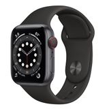 Apple Watch Series 6 GPS + Cellular 40mm M06P3VN/A Space Gray Aluminium Case with Black Sport Band