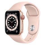 Apple Watch Series 6 GPS + Cellular 44mm MG2D3VN/A Gold Aluminium Case with Pink Sand Sport Band