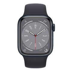 Apple Watch Series 8 GPS + Cellular 41mm viền nhôm dây cao su Midnight VN/A