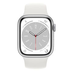 Apple Watch Series 8 GPS + Cellular 41mm viền nhôm dây cao su Silver VN/A