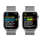 Apple Watch Series 8 GPS + Cellular 41mm viền Thép dây thép Sliver VN/A