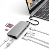 Bộ chia cổng Le Touch USB-C 8 in 1 type-C Combo Hub