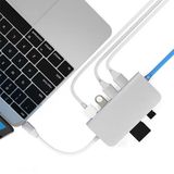 Bộ chia cổng Le Touch USB-C 8 in 1 type-C Combo Hub