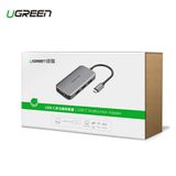 Cáp chuyển USB Type C ra VGA+USB 3.0*3 + PD UGREEN 50210