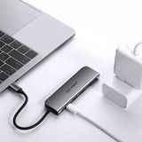 Cáp chuyển USB Type C ra HDMI + USB 3.0*3 +PD UGREEN 50209