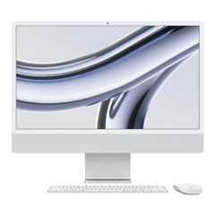 iMac M3 24-inch MQRJ3SA/A (M3 8 Core CPU | 10 core GPU | 8GB | 256GB SSD | Silver)