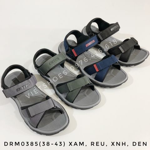 Dép Bitis Nam sandals quai dù DRM038500