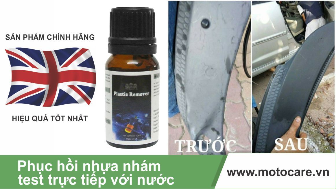 Phục Hồi Nhựa Nhám Làm 3 Xe - Plastic Remover