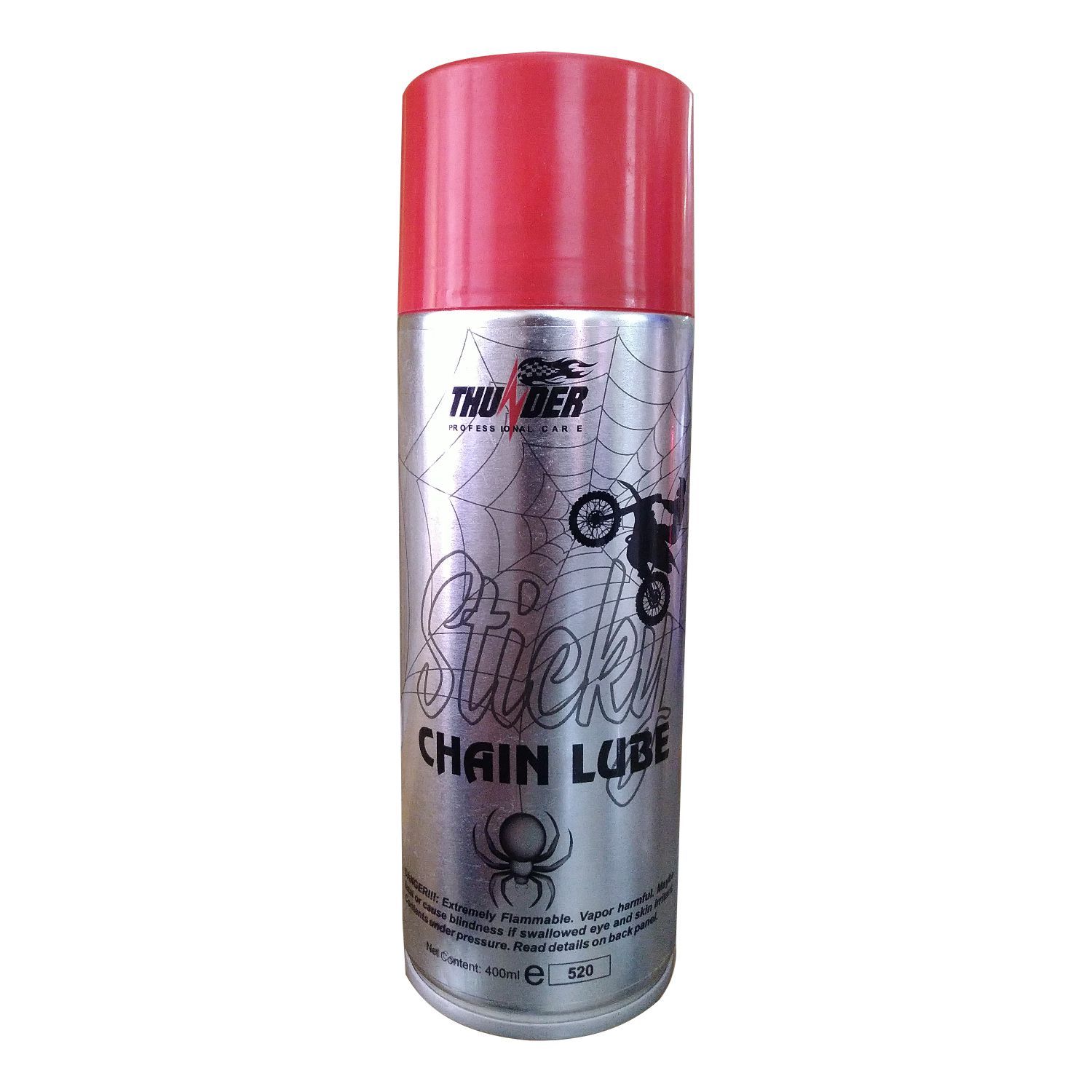 Xịt sên tơ nhện Sticky Thunder Chain Lube 400ml