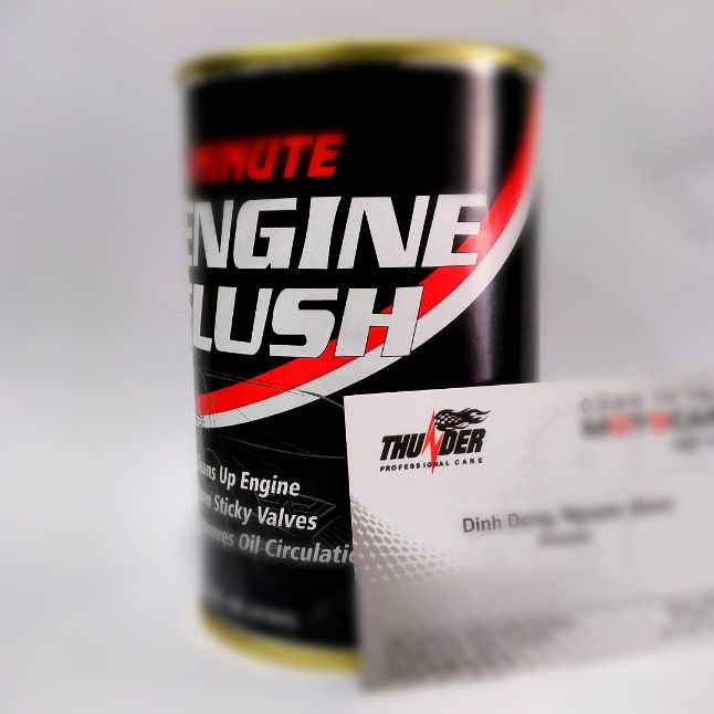 Súc động cơ Thunder Engine Flush 4 car
