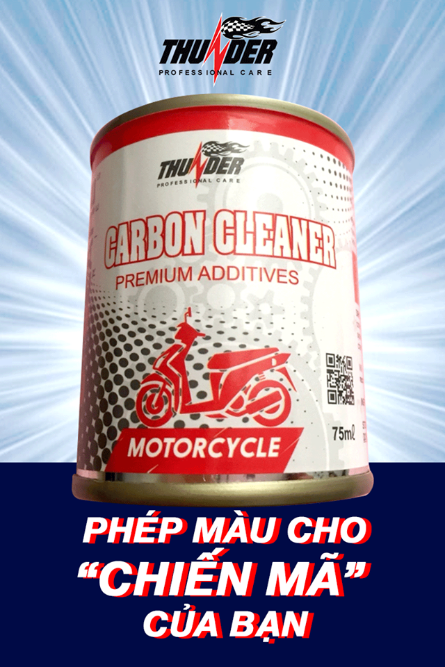 Thunder Carbon Cleaner - Vệ sinh buồng đốt, kim phun