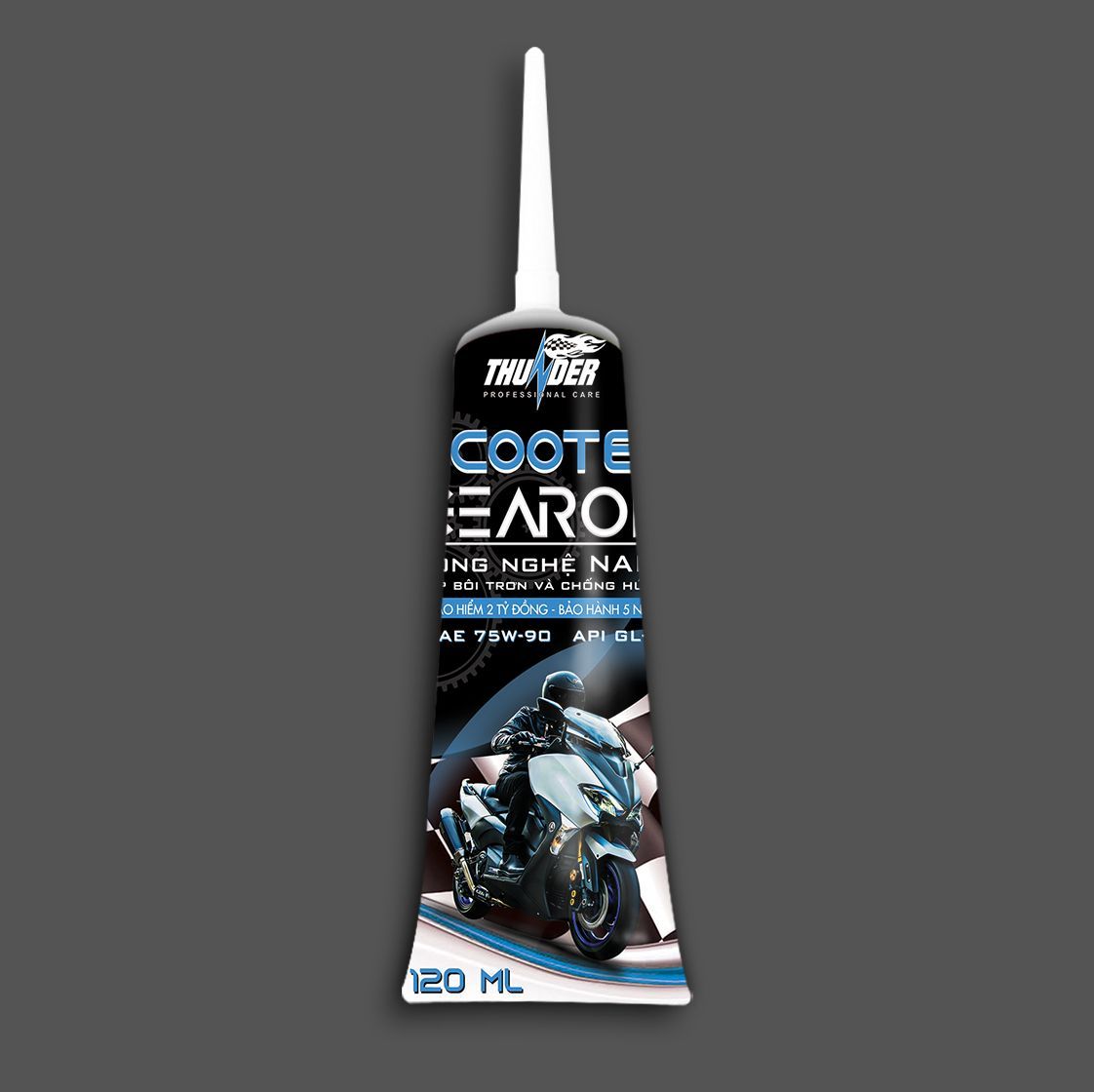 Chống hú láp Thunder Scooter Gear Oil 120ml
