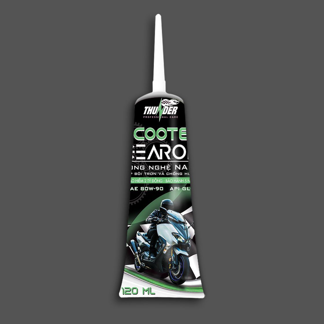 Chống hú láp Thunder Scooter Gear Oil 120ml