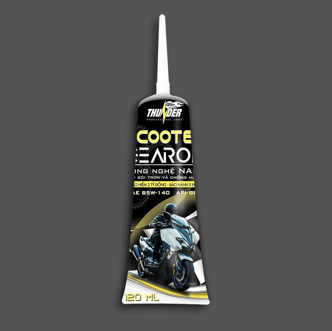 Chống hú láp Thunder Scooter Gear Oil 120ml