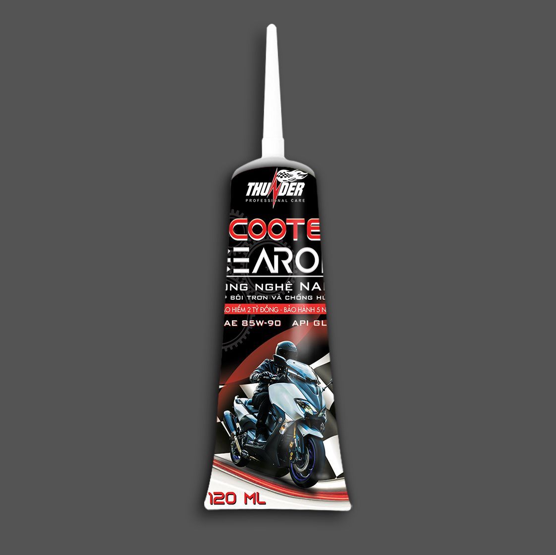 Chống hú láp Thunder Scooter Gear Oil 120ml