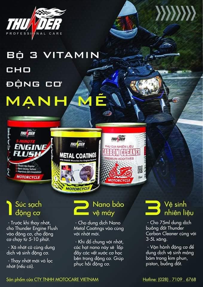 Bộ Vitamin cho động cơ Thunder
