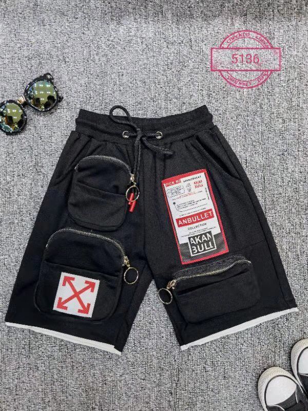 Quần ngắn Short thun trẻ em 3 túi hộp ANBULLET mũi tên 5136