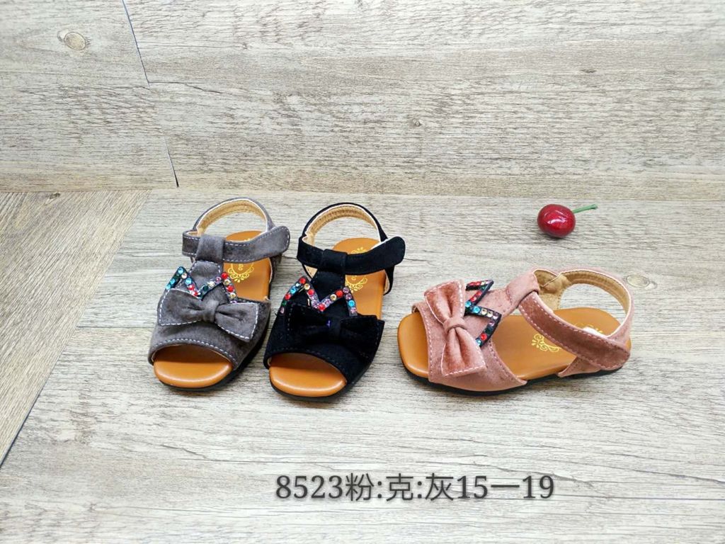 Sandal Da lộn nơ 16-19 M đá