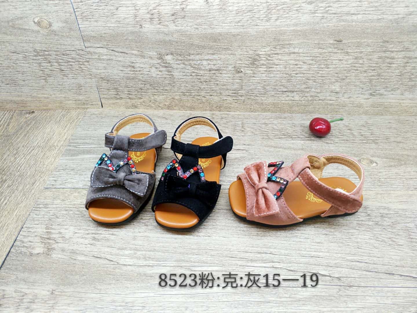 Sandal Da lộn nơ 16-19 M đá