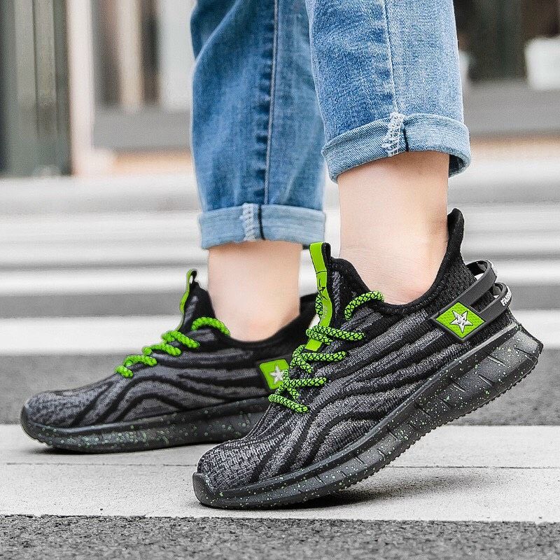 GIÀY sport viền dây neon