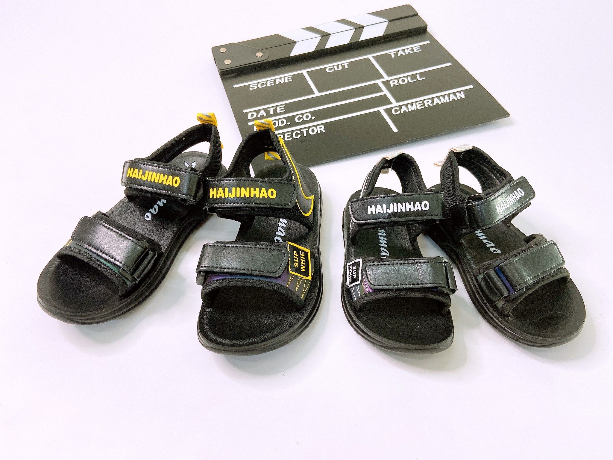 Giày sandal quai da Haijinhao