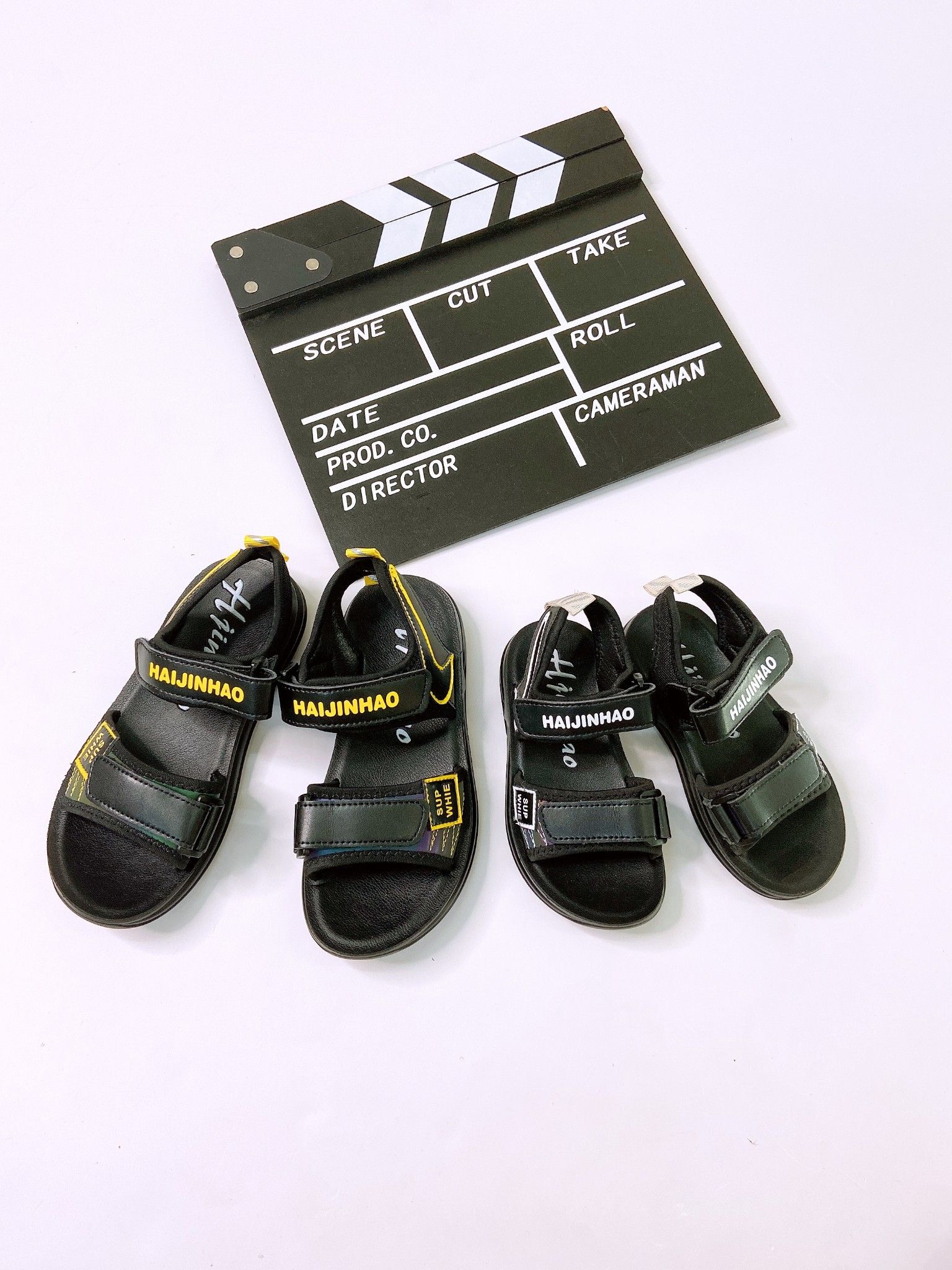 Giày sandal quai da Haijinhao