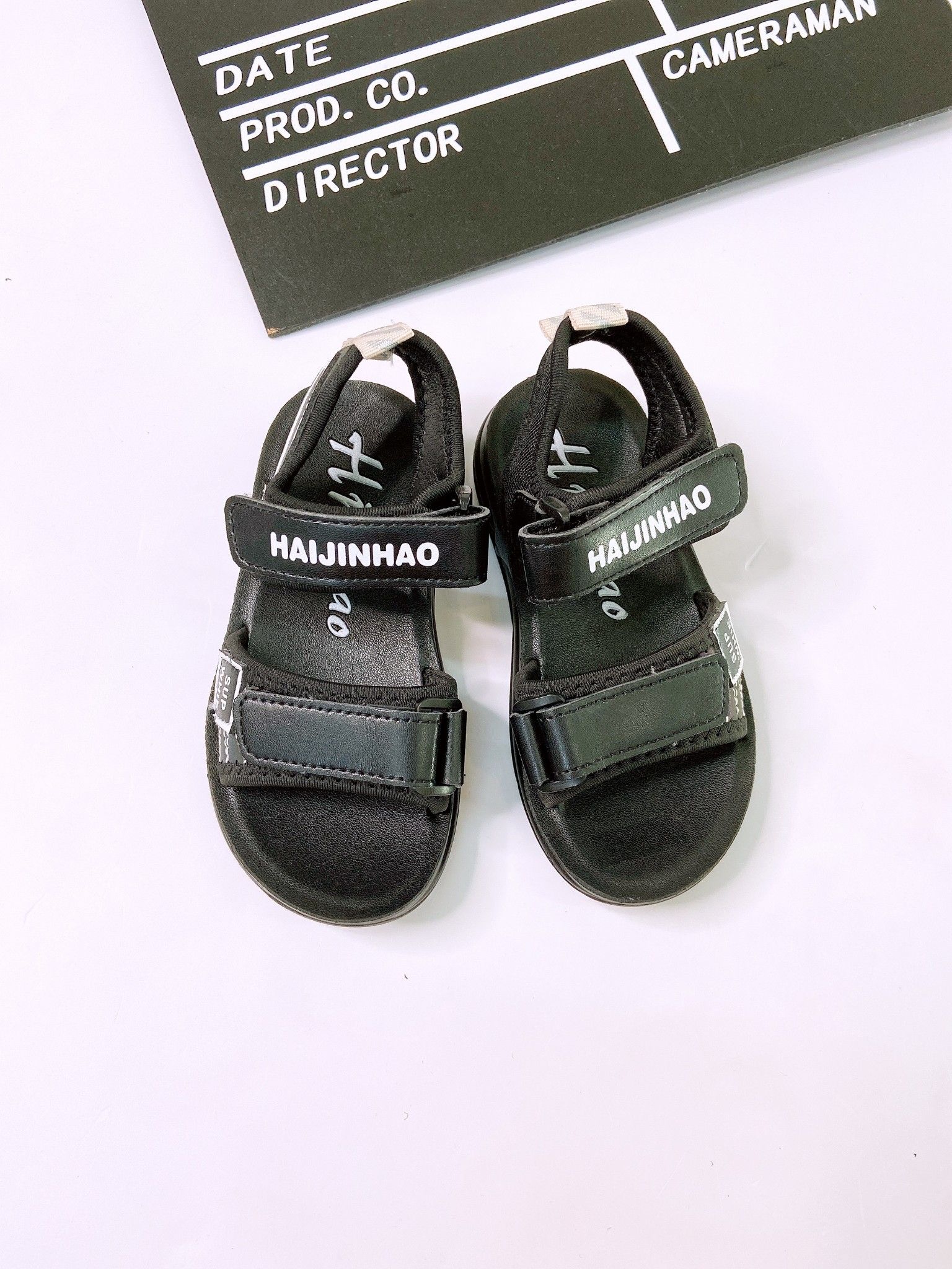 Giày sandal quai da Haijinhao