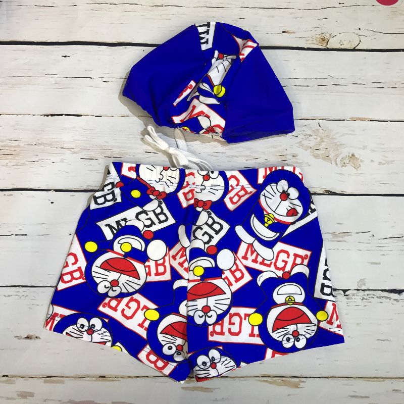Quần bơi bé trai có mũ S-2XL
