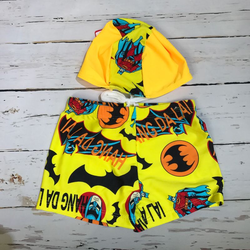 Quần bơi bé trai có mũ S-2XL
