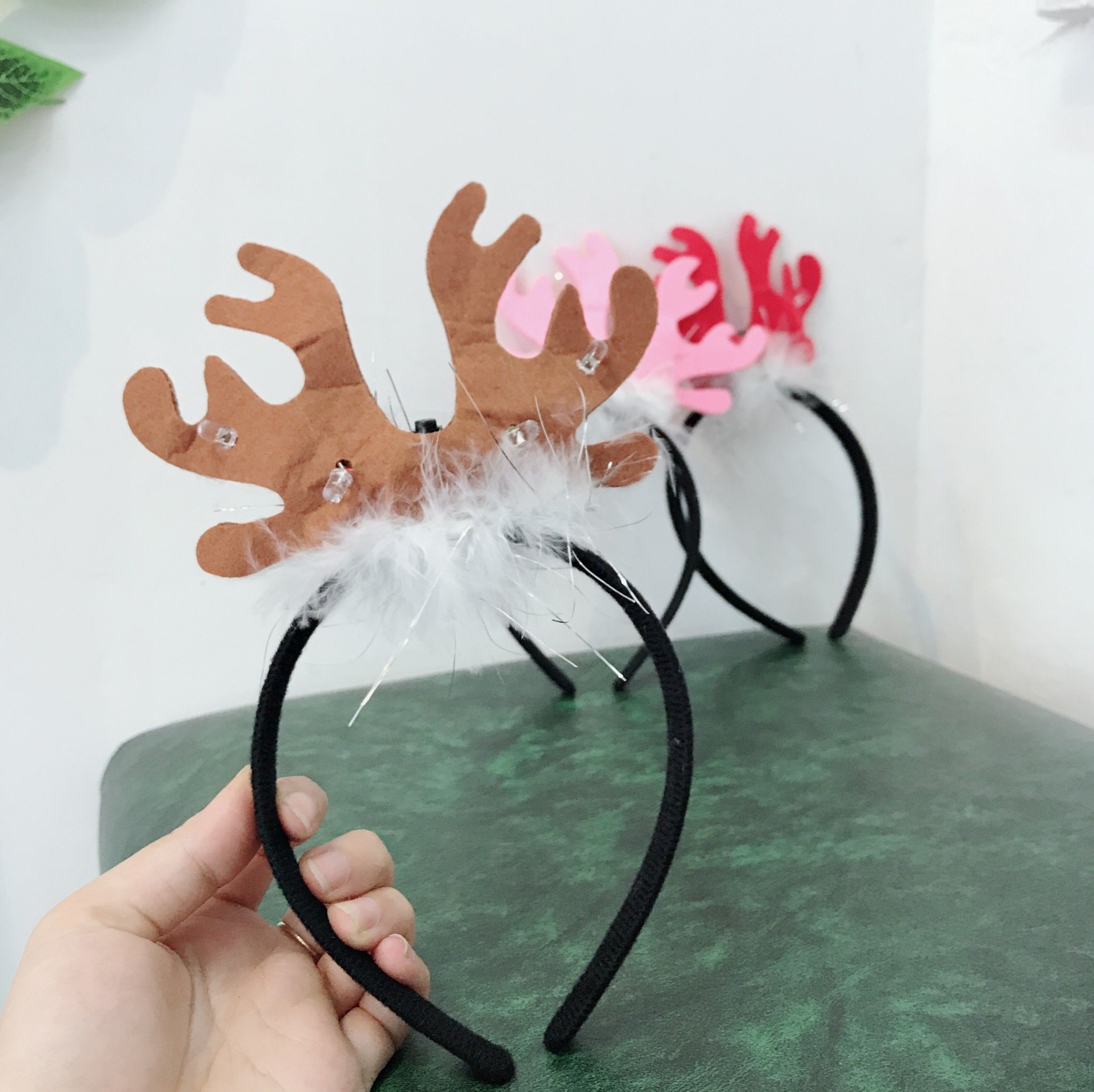 cài tuần lộc có đèn