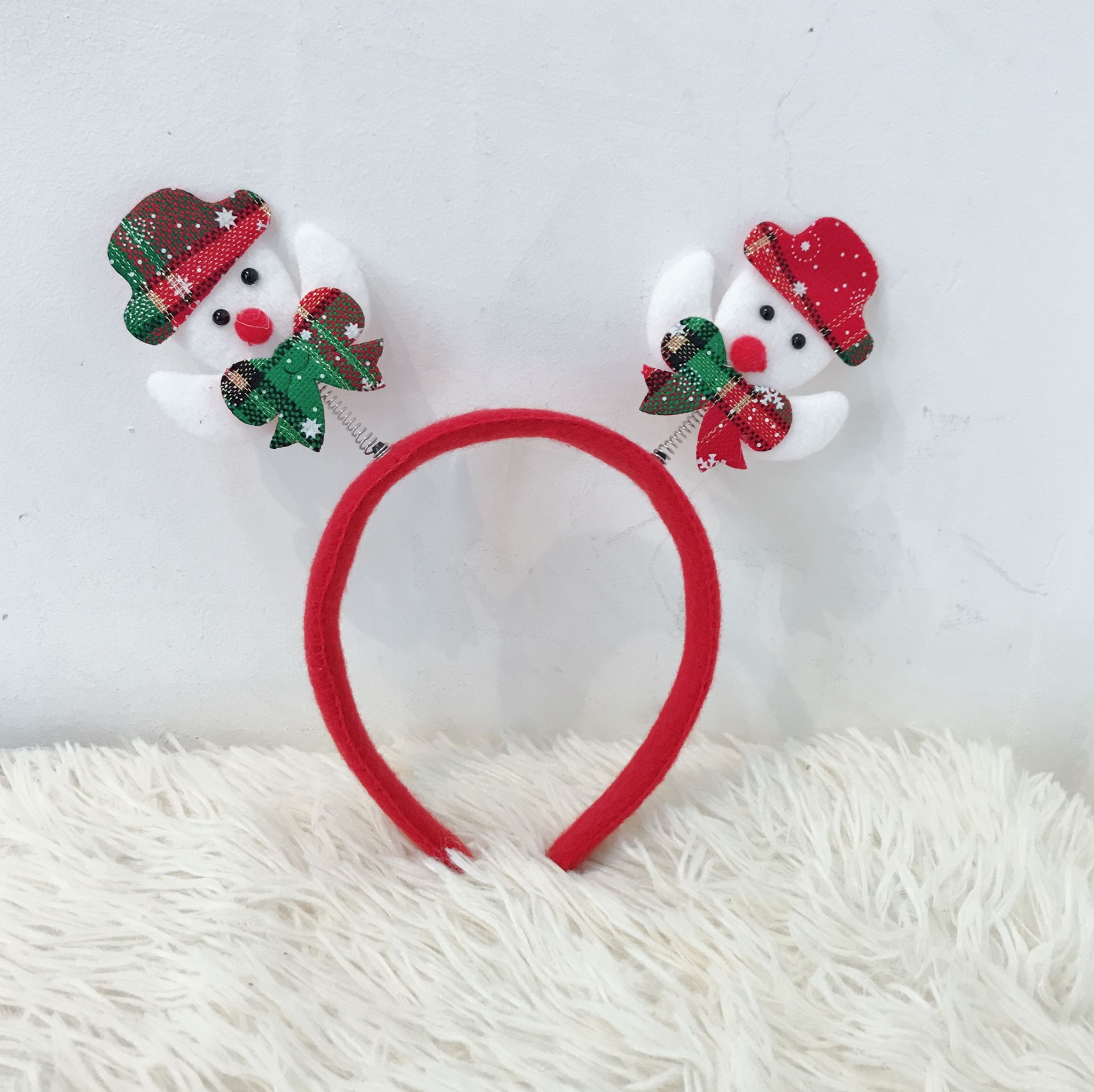 Cài noel lò xo