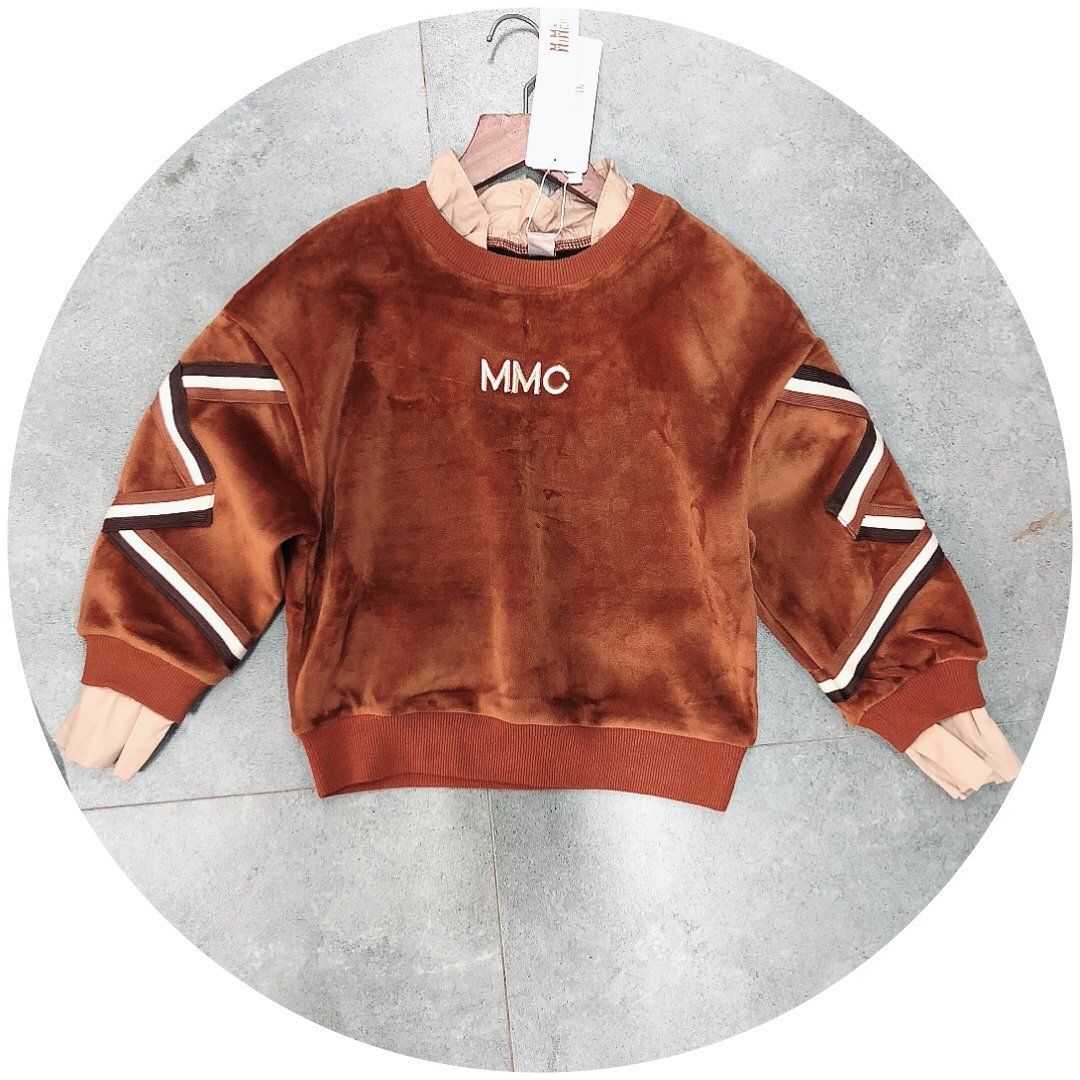 AD nỉ băng lông thêu chữ MMC T882182
