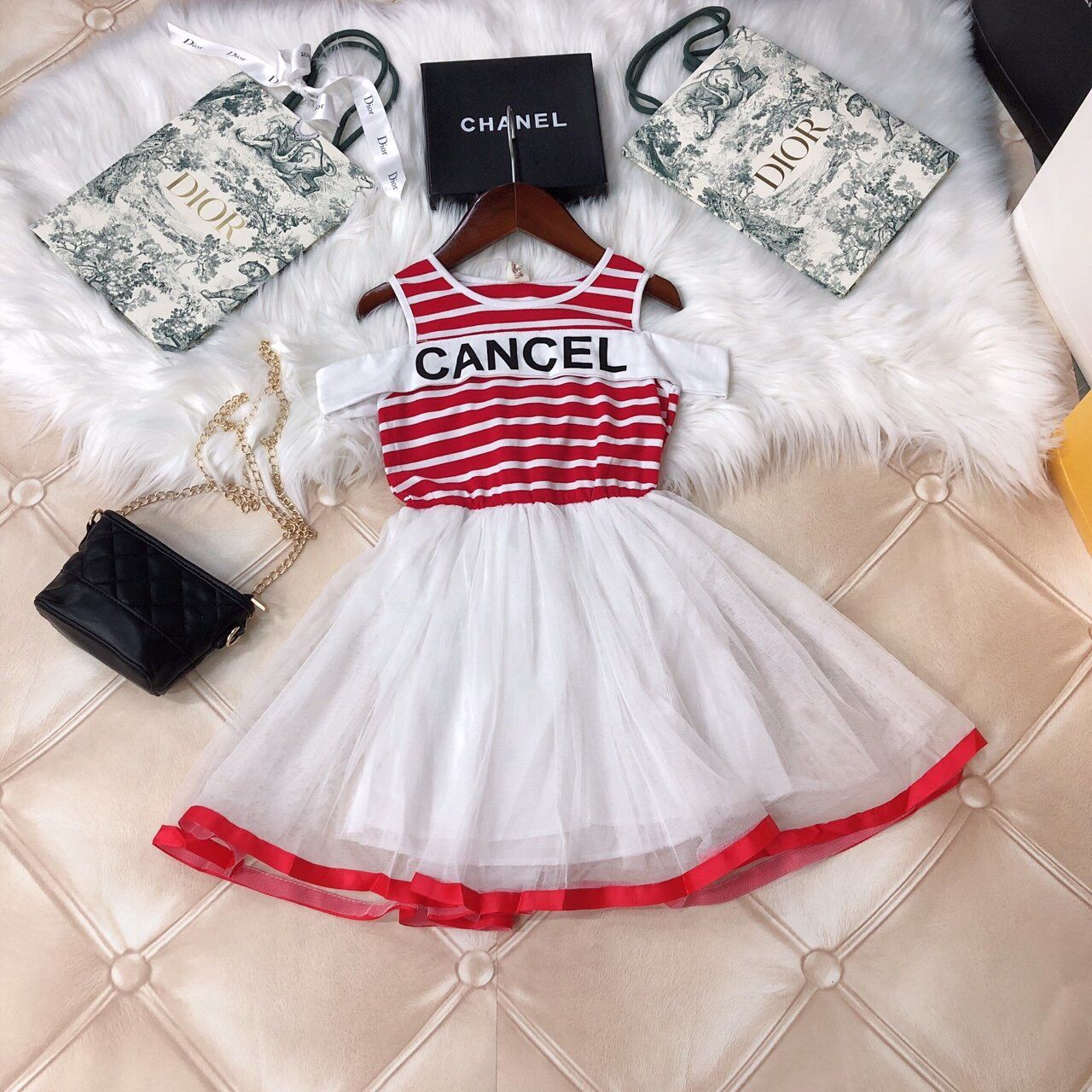 Váy sọc Cancel 8803