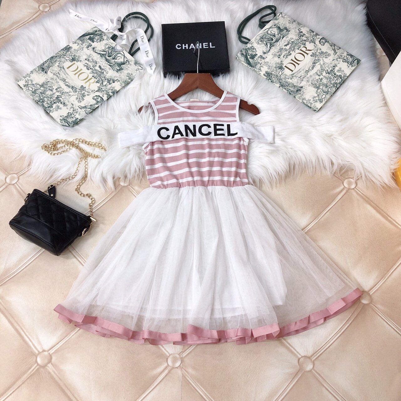 Váy sọc Cancel 8803