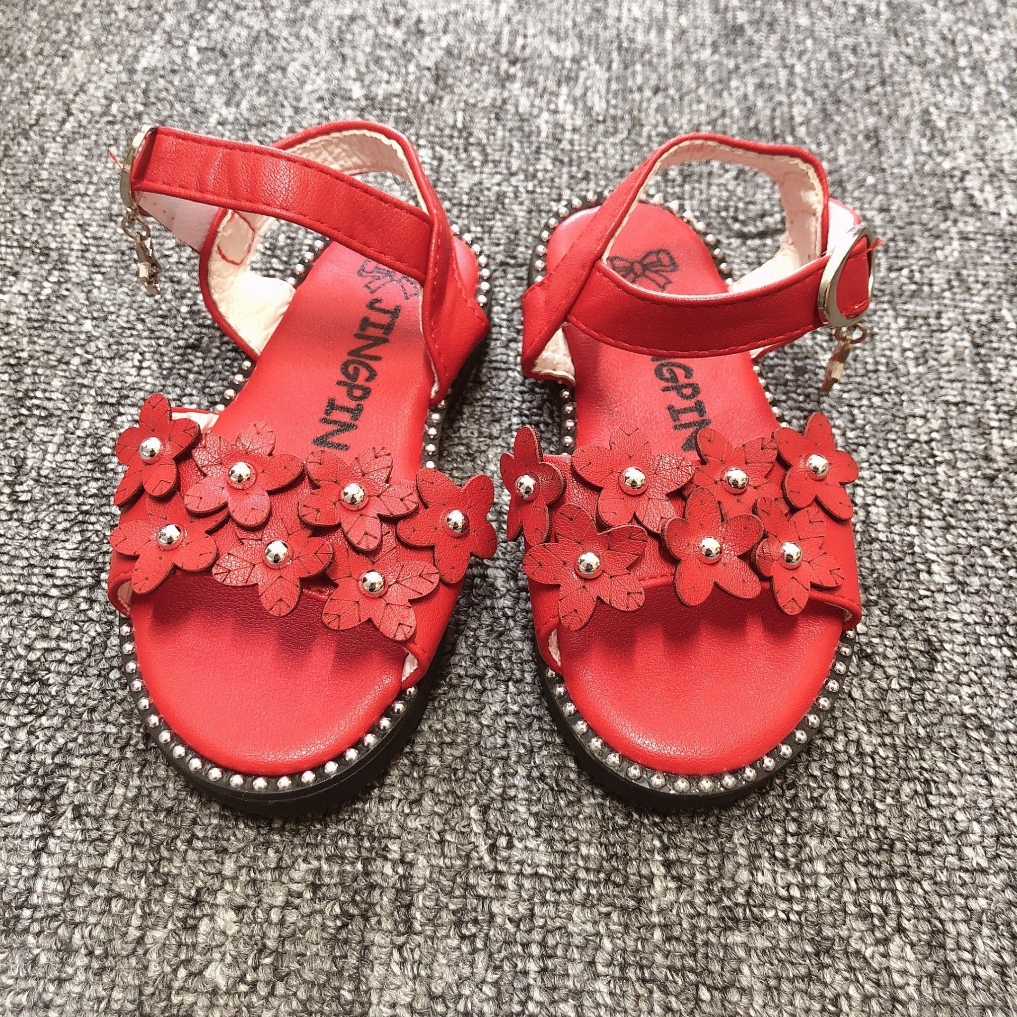 Sandal Bé Gái hoa nhiều (nhí-trung)